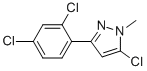 5-CHLORO-3-(2,4-DICHLOROPHENYL)-1-METHYL-1H-PYRAZOLE CAS#: 133112-53-5