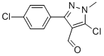 5-CHLORO-3-(4-CHLOROPHENYL)-1-METHYL-1H-PYRAZOLE-4-CARBOXALDEHYDE CAS#: 117007-78-0