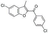 (5-CHLORO-3-METHYL-1-BENZOFURAN-2-YL)(4-CHLOROPHENYL)METHANONE CAS#: 131866-23-4