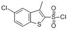 5-CHLORO-3-METHYLBENZO[B]THIOPHENE-2-SULFONYL CHLORIDE CAS#: 166964-33-6