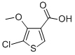 5-CHLORO-4-METHOXYTHIOPHENE-3-CARBOXYLIC ACID CAS#: 133659-14-0