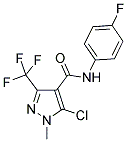 5-CHLORO-N-(4-FLUOROPHENYL)-1-METHYL-3-(TRIFLUOROMETHYL)-1H-PYRAZOLE-4-CARBOXAMIDE CAS#: 282522-99-0