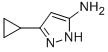 5-CYCLOPROPYL-2H-PYRAZOL-3-YLAMINE CAS#: 175137-46-9