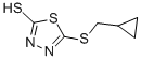 5-[(CYCLOPROPYLMETHYL)THIO]-1,3,4-THIADIAZOLE-2-THIOL CAS#: 175277-92-6