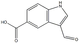 5-Carboxy-3-indolecarboxaldehyde CAS#: 148563-41-1