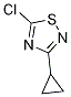 (5-Chloro-1,2,4-thiadiazol-3-yl]cyclopropane CAS#: 122684-54-2