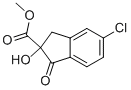 5-Chloro-2-hydroxy-2-methoxycarbonyl-1-indanone CAS#: 144172-24-7