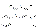 5-(Diethylamino)-3,6-dimethyl-1-phenylpyrimidine-2,4(1H,3H)-dione CAS#: 32150-38-2