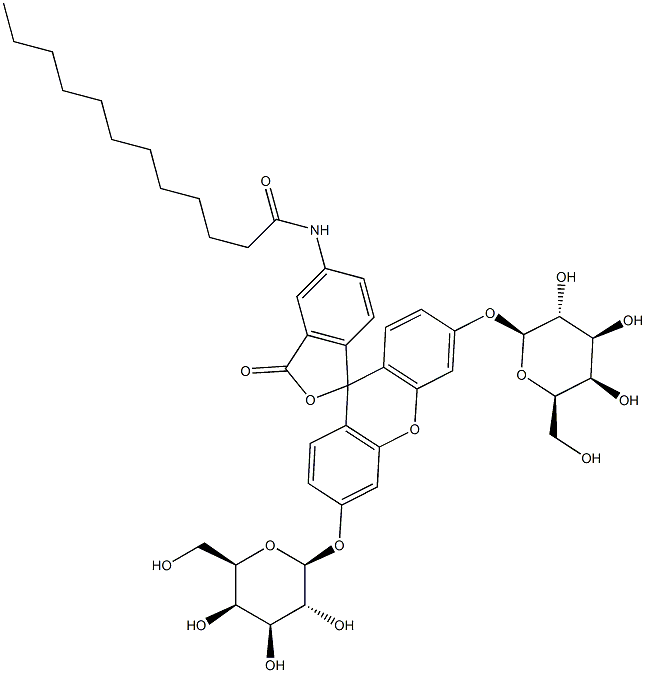 5-Dodecanoylaminofloresceindi-b-D-galactopyranoside CAS#: 138777-25-0