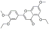 5-Ethoxy-2-(3-ethoxy-4-methoxyphenyl)-7-methoxy-4H-1-benzopyran-4-one CAS#: 32174-64-4