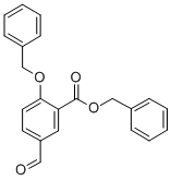 5-FORMYL-2-(PHENYLMETHOXY)-BENZOIC ACID PHENYLMETHYL ESTER CAS#: 150258-60-9