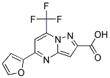 5-FURAN-2-YL-7-TRIFLUOROMETHYL-PYRAZOLO[1,5-A]PYRIMIDINE-2-CARBOXYLIC ACID CAS#: 313968-60-4