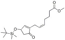 5-Heptenoic acid, 7-[3-[[(1,1-diMethylethyl)diMethylsilyl]oxy]-5-oxo-1-cyclopenten-1-yl]-, Methyl ester, (Z)- (9CI) CAS#: 132619-70-6