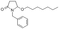(+-)-5-(Heptyloxy)-1-(phenylmethyl)-2-pyrrolidinone CAS#: 136410-33-8