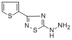 5-Hydrazino-3-(2-thienyl)-1,2,4-thiadiazole CAS#: 306936-74-3