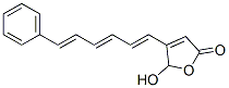 5-Hydroxy-4-[(1E,3E,5E)-6-phenyl-1,3,5-hexatrienyl]furan-2(5H)-one CAS#: 138531-17-6