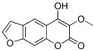5-Hydroxy-6-methoxy-7H-furo[3,2-g][1]benzopyran-7-one CAS#: 35779-46-5