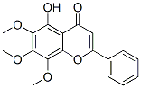 5-Hydroxy-6,7,8-trimethoxy-2-phenyl-4H-1-benzopyran-4-one CAS#: 3151-82-4