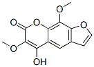 5-Hydroxy-6,9-dimethoxy-7H-furo[3,2-g][1]benzopyran-7-one CAS#: 35779-45-4