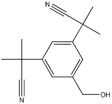 5-(Hydroxymethyl)-alpha,alpha,alpha',alpha'-tetramethyl-1,3-benzenediacetonitrile CAS#: 120511-88-8