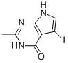 5-IODO-2-METHYL-3,7-DIHYDRO-PYRROLO[2,3-D]PYRIMIDIN-4-ONE CAS#: 135352-75-9