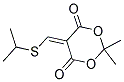 5-[(ISOPROPYLSULFANYL)METHYLENE]-2,2-DIMETHYL-1,3-DIOXANE-4,6-DIONE CAS#: 128889-75-8