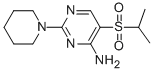 5-(ISOPROPYLSULFONYL)-2-PIPERIDINOPYRIMIDIN-4-AMINE CAS#: 175202-15-0
