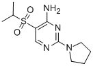 5-(ISOPROPYLSULFONYL)-2-TETRAHYDRO-1H-PYRROL-1-YLPYRIMIDIN-4-AMINE CAS#: 175202-04-7
