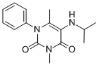 5-(Isopropylamino)-3,6-dimethyl-1-phenylpyrimidine-2,4(1H,3H)-dione CAS#: 32150-64-4