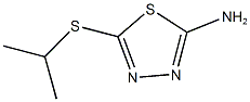 5-(Isopropylthio)-1,3,4-thiadiazol-2-amine CAS#: 30062-47-6