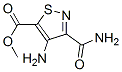 5-Isothiazolecarboxylicacid,4-amino-3-(aminocarbonyl)-,methylester(9CI) CAS#: 139172-80-8