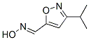 5-Isoxazolecarboxaldehyde,3-(1-methylethyl)-,oxime(9CI) CAS#: 137424-95-4