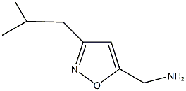 5-Isoxazolemethanamine,3-(2-methylpropyl)-(9CI) CAS#: 388072-12-6