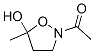 5-Isoxazolidinol, 2-acetyl-5-methyl- (9CI) CAS#: 155655-74-6