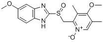 5-METHOXY-2-[((4-METHOXY-3,5-DIMETHYL-1-OXIDO-2-PYRIDINYL)METHYL)SULFINYL]-BENZIMIDAZOLE CAS#: 176219-04-8
