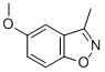 5-METHOXY-3-METHYLBENZODISOXAZOLE CAS#: 145508-90-3
