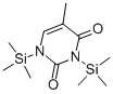 (5-METHYL-1,3-BIS-TRIMETHYLSILYL)-2,4-(1H,3H-PYRIMIDINEDIONE) CAS#: 3444-09-5