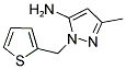 5-METHYL-2-THIOPHEN-2-YLMETHYL-2H-PYRAZOL-3-YLAMINE CAS#: 4394-28-9