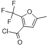 5-METHYL-2-(TRIFLUOROMETHYL)FURAN-3-CARBONYL CHLORIDE CAS#: 175276-66-1