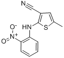 5-Methyl-2-[(2-nitrophenyl)amino]thiophene-3-carbonitrile CAS#: 138564-59-7