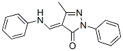 5-Methyl-2-phenyl-4-[(phenylamino)methylene]-2H-pyrazol-3(4H)-one CAS#: 4173-73-3