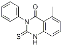 5-Methyl-3-phenyl-2-thioxo-2,3-dihydroquinazolin-4(1H)-one CAS#: 117106-06-6