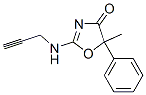 5-Methyl-5-phenyl-2-(2-propynylamino)-2-oxazolin-4-one CAS#: 32956-97-1