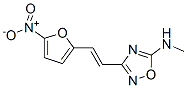 5-Methylamino-3-[(E)-2-(5-nitro-2-furyl)vinyl]-1,2,4-oxadiazole CAS#: 34441-08-2