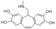 5-[(Methylamino)methyl]-5H-dibenzo[a,d]cycloheptene-2,3,7,8-tetrol CAS#: 481-90-3