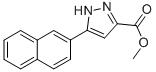 5-NAPHTHALEN-2-YL-1H-PYRAZOLE-3-CARBOXYLIC ACID METHYL ESTER CAS#: 164295-93-6