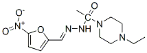 5-Nitro-2-furaldehyde (4-ethyl-1-piperazinylacetyl)hydrazone CAS#: 33165-17-2