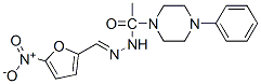 5-Nitro-2-furaldehyde (4-phenyl-1-piperazinylacetyl)hydrazone CAS#: 33165-35-4