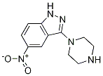 5-Nitro-3-(piperazin-1-yl)-1H-indazole CAS#: 167874-90-0