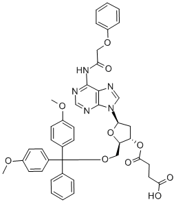 5'-O-(4,4'-DIMETHOXYTRITYL)-N6-PHENOXYACETYL-2'-DEOXYADENOSINE-3'-O-SUCCINIC ACID CAS#: 130150-81-1